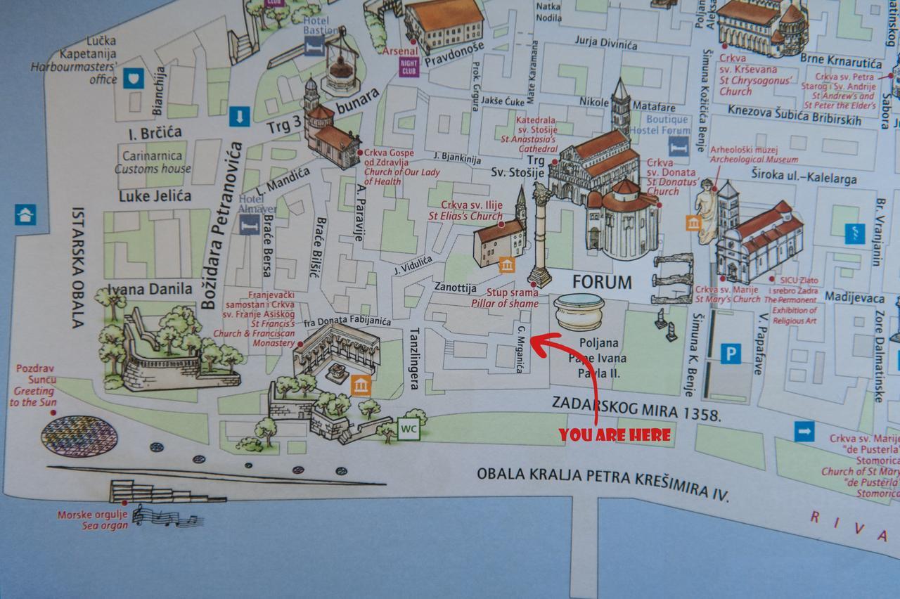 Domus Romana Lux Bed and Breakfast Ζαντάρ Εξωτερικό φωτογραφία